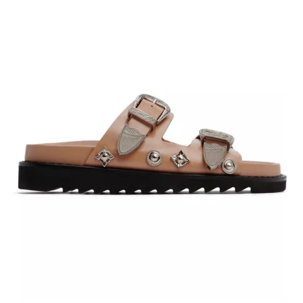 Toga pulla ssense exclusive double buckle sandals
